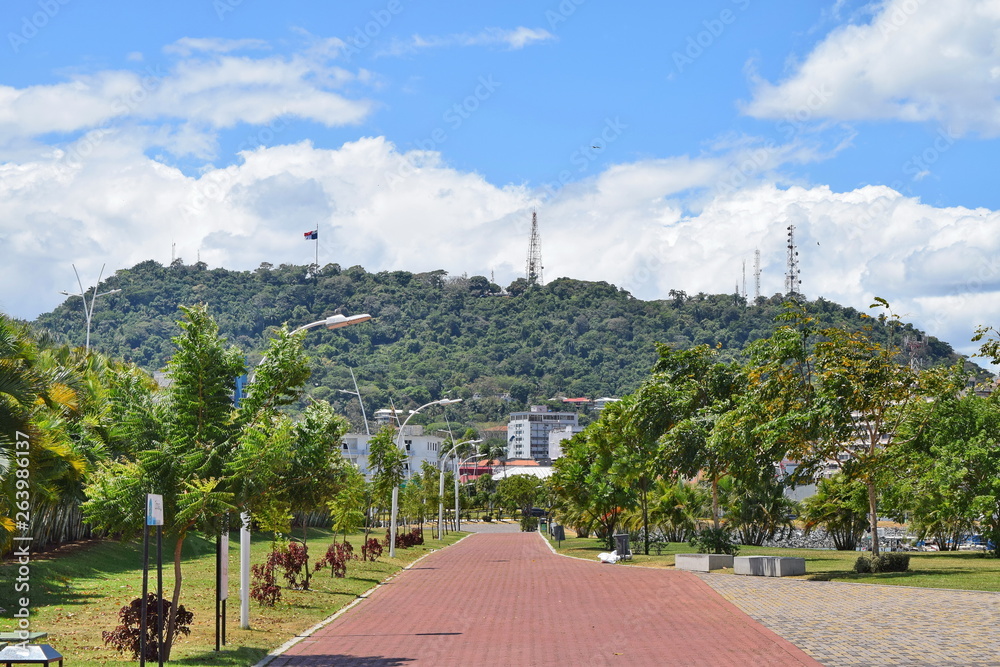 Fototapeta premium Ancon hill, Panama City, Panama