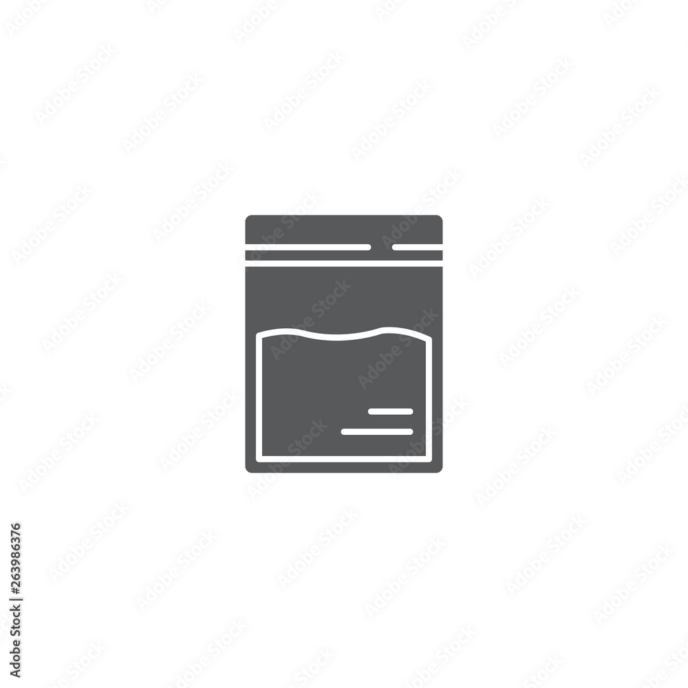 set of cocaine packet vector icon isolated on white background set of cocaine packet vector icon isolated on white background