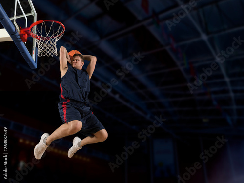 Man basketball player