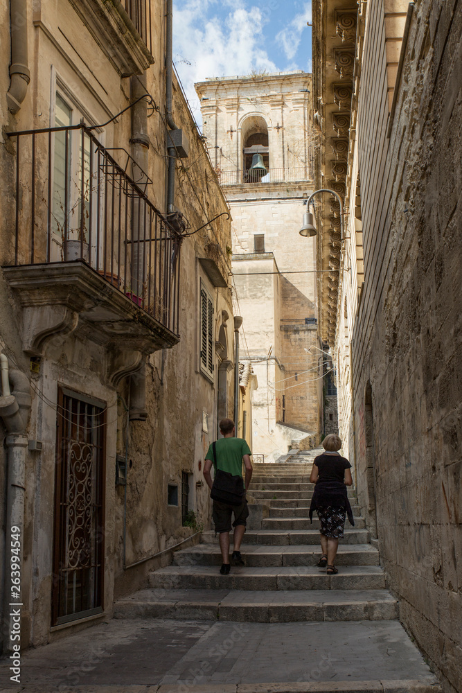 Italy, Sicily, Modica, lane in the old town Italy, Sicily, Modica, lane in the old town