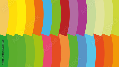 Colorful Geometric Shapes Background Graphic