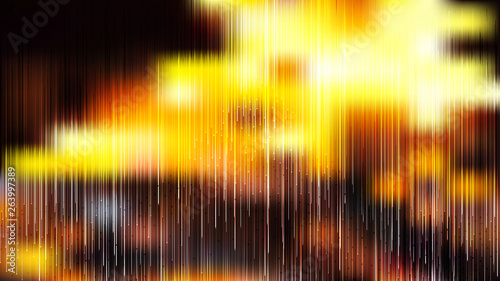 Orange and Black Abstract Vertical Lines Background