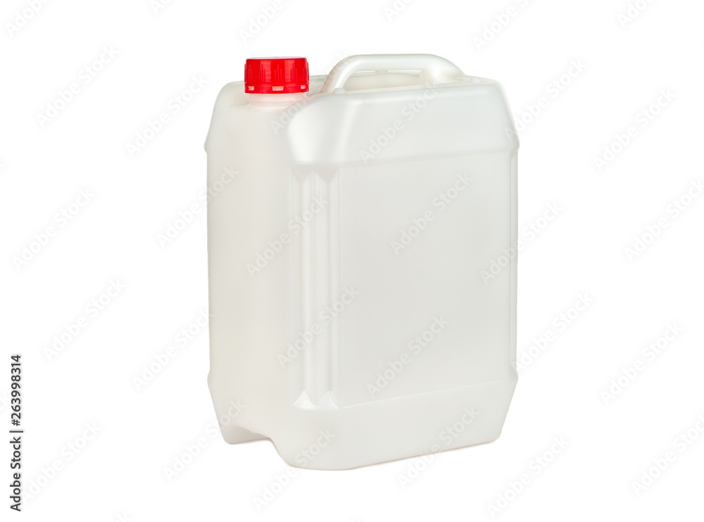 Plastic canister isolate Plastic canister isolate