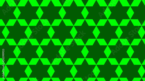 Green Seamless Star Pattern Background Graphic
