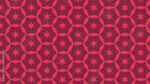 Pink Stars Pattern Background Image