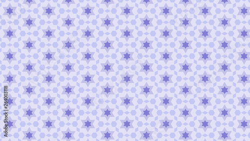 Light Purple Stars Pattern Background
