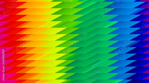 Abstract Colorful Geometric Shapes Background Design