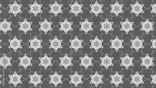 Grey Star Pattern Background Image