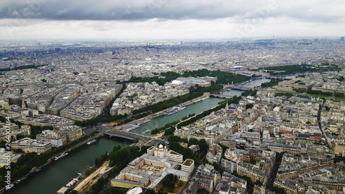 Paris from the altitude