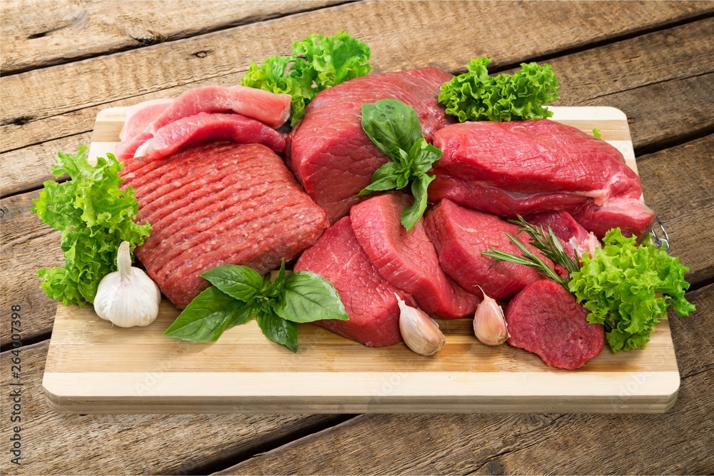 Meat. Meat.
