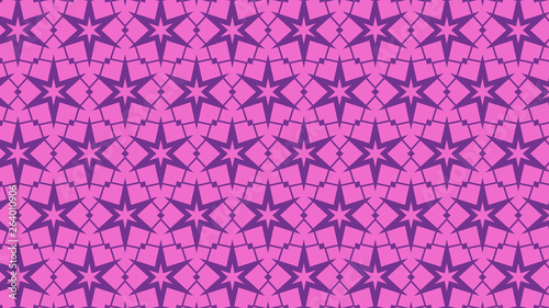 Purple Stars Background Pattern
