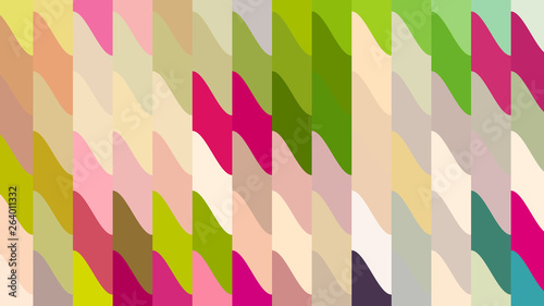 Abstract Colorful Geometric Shapes Background