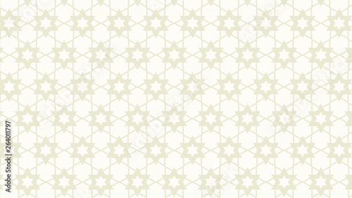 White Seamless Star Pattern Background