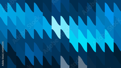 Dark Blue Geometric Shapes Background Graphic