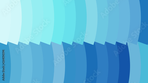 Blue Geometric Shapes Background Design