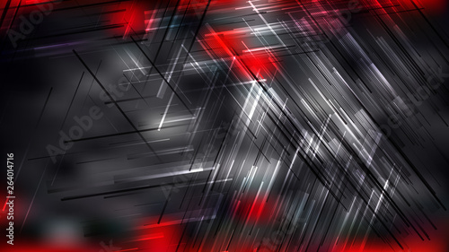 Cool Red Random Lines Background