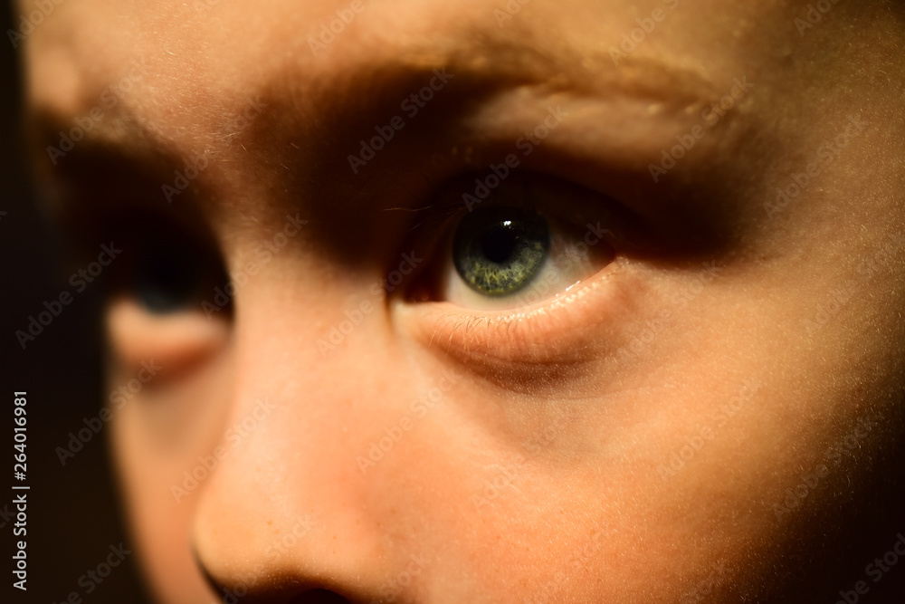 I have bad eyesight. Oculist prescribe corrective lens. Little boy with poor eye sight. Small boy wear contact lens. Eyesight checkup at oculist. Childhood health care. Keep an eye on your health I have bad eyesight. Oculist prescribe corrective lens. Little boy with poor eye sight. Small boy wear contact lens. Eyesight checkup at oculist. Childhood health care. Keep an eye on your health