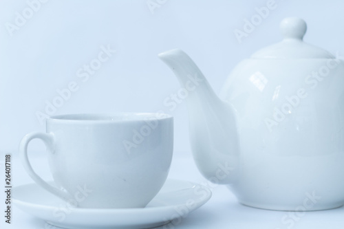 Tea and kettle set