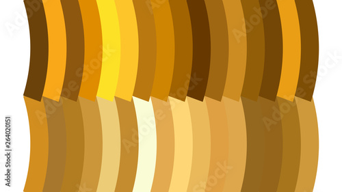 Orange Geometric Shapes Background