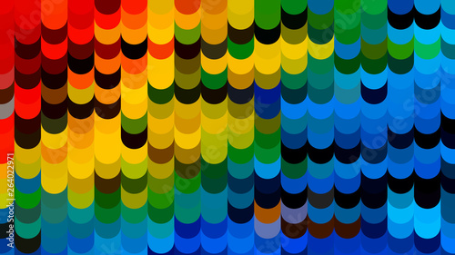Colorful Geometric Shapes Background