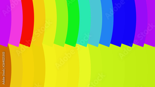 Abstract Colorful Geometric Shapes Background