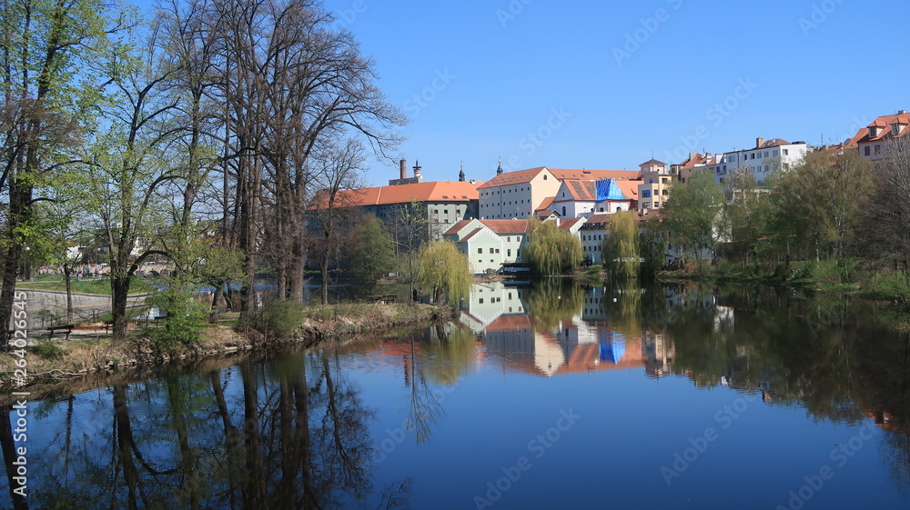 View on old town from the bridge