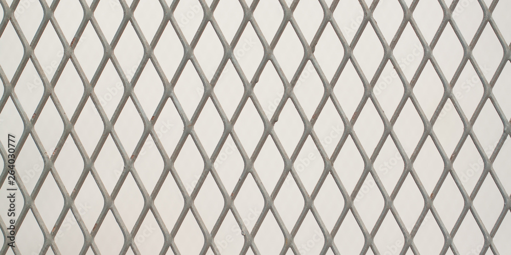 rhombus pattern metal grill background rhombus pattern metal grill background