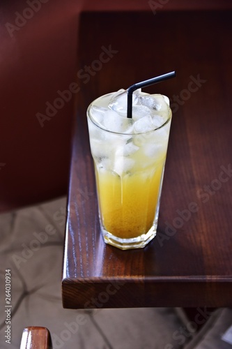 Wallpaper Mural Iced passion fruit lemonade in the tall glasses Torontodigital.ca
