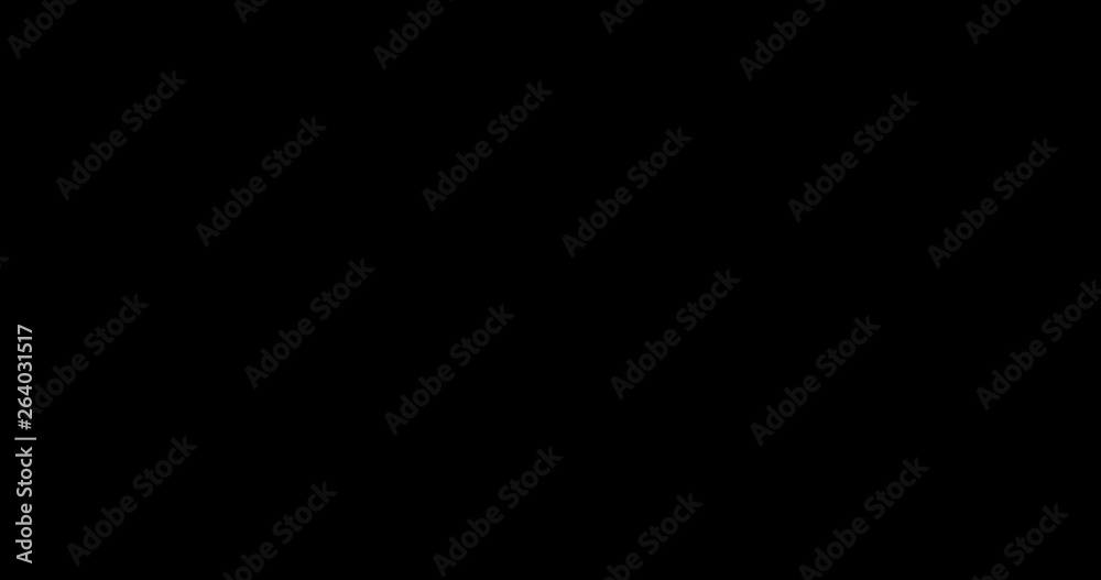 Gun Smoke puff side view aninamtion with transparent background Smoke puff side view aninamtion with transparent background in 4K resolution