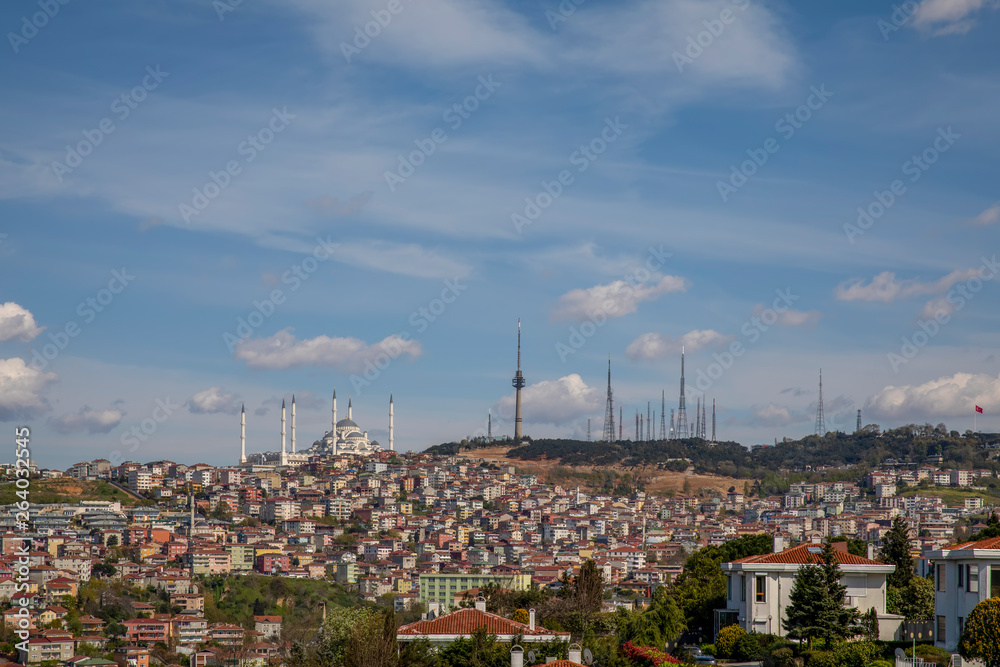 Istanbul Camlica Mosque or Camlica Tepesi Camii, Istanbul, Turkey Istanbul Camlica Mosque or Camlica Tepesi Camii, Istanbul, Turkey