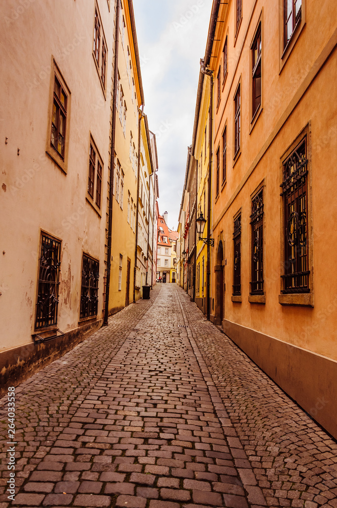 Fototapeta premium Narrow street in the old town