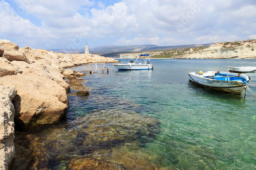 Boats at Agios Georgios marina, Paphos, Cyprus