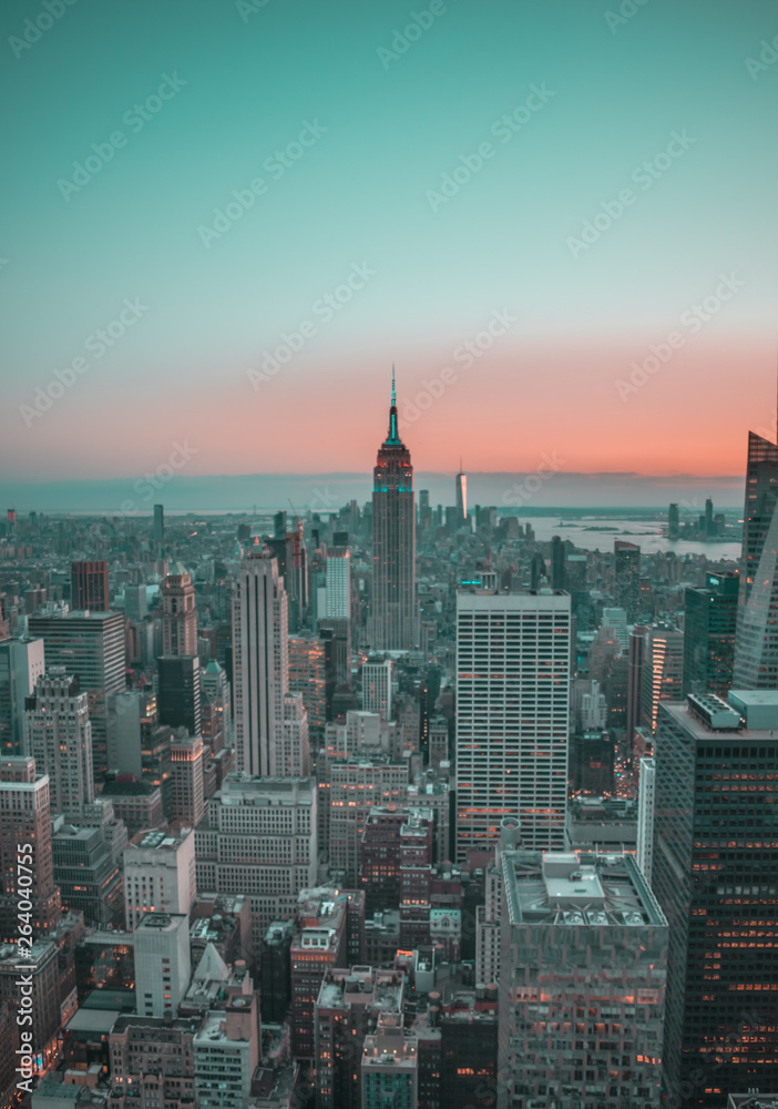 Sunset from The Top of The Rock