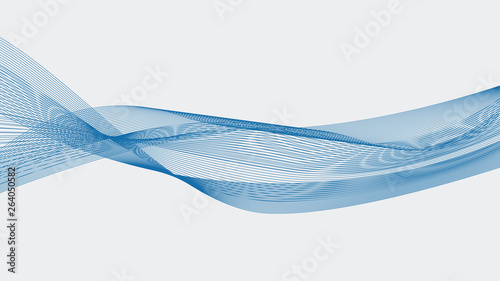 ine wave abstract background of digital element design. Concept for future digital technology with blank copy space. it can be use for data and network web banner. vector illustration