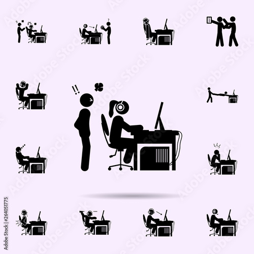 man addiction icon. gamer icons universal set for web and mobile