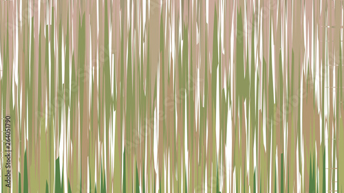 Abstract Brown and Green Vertical Lines and Stripes Background