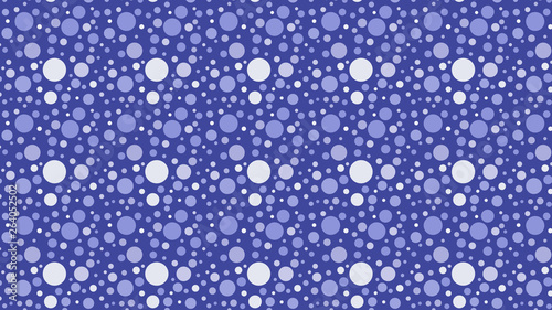 Indigo Seamless Random Dots pattern