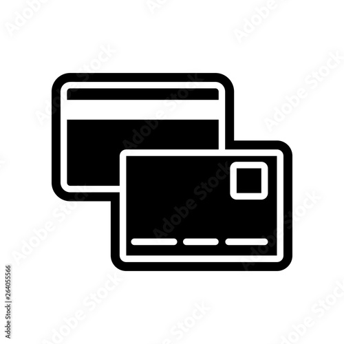 Credit Card icon. Element of Finance for mobile concept and web apps icon. Glyph, flat icon for website design and development, app development