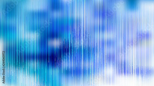 Blue and White Abstract Vertical Lines Background
