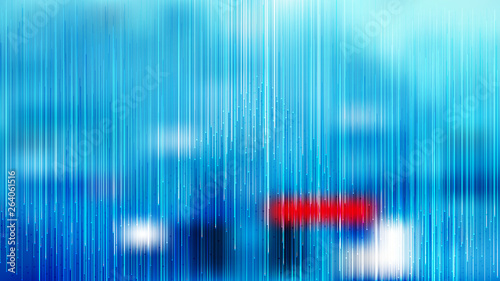 Blue Abstract Vertical Lines Background Vector Graphic