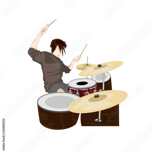 drummer music graphic