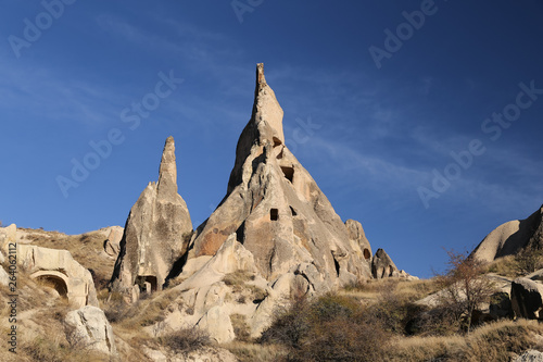 Rock Formations in Cappadocia, Nevsehir, Turkey