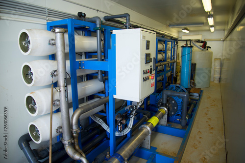 Photography Industrial Reverse Osmosis Water Filter