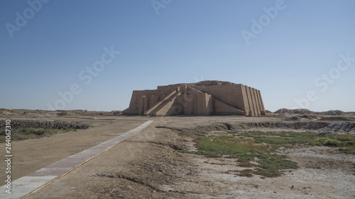 Bild auf Leinwand Great Ziggurat of Ur, Iraq