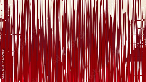 Abstract Red and White Vertical Lines and Stripes Background