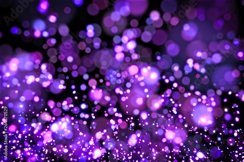 Purple Violet Sparkle Bokeh Background