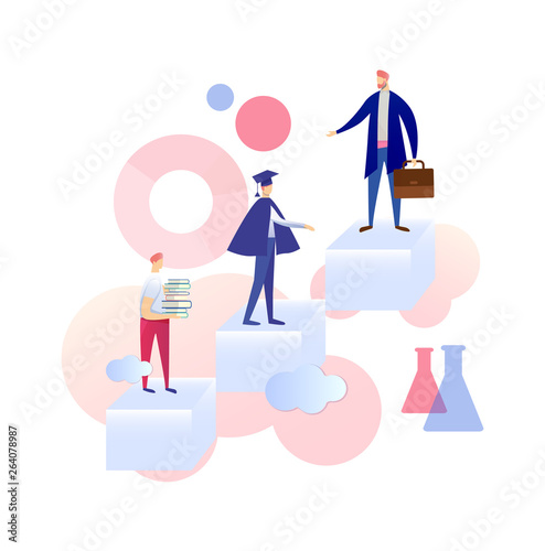 Evolution of Character from Student to Specialist.