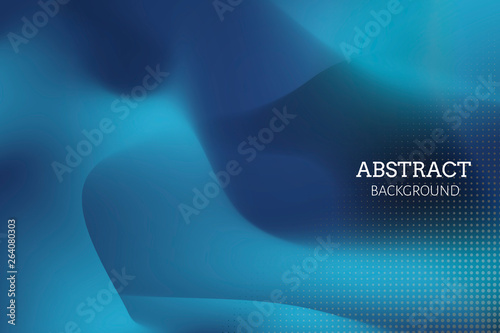 Blue flow background