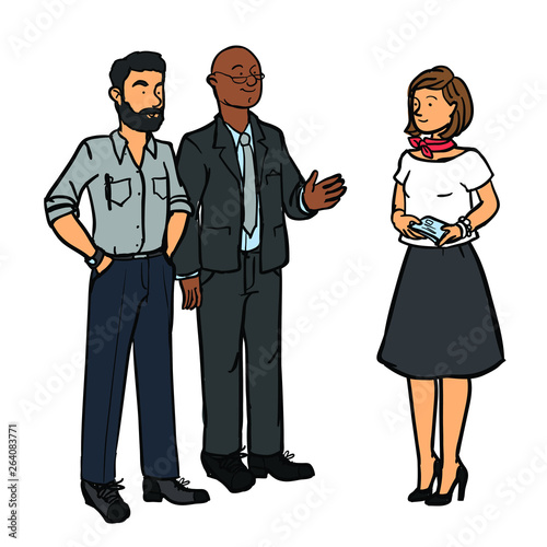 Business People - Situation at Work