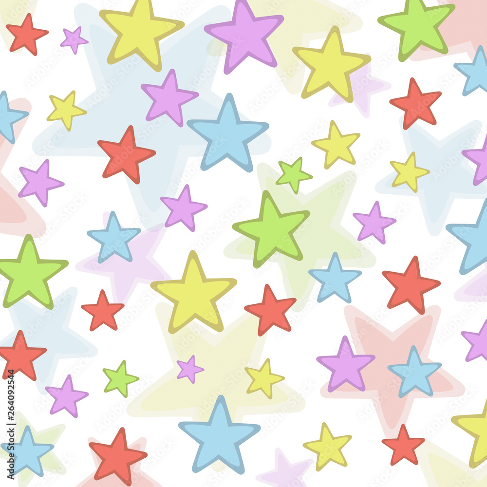 Cielo de estrellas colores del arcoiris Cielo de estrellas colores del arcoiris